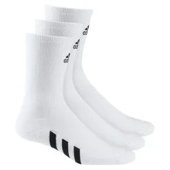 Golf Clothing Sales Store -Golf Clothing Sales Store adidas 3 pack crew golf socks white cf8411