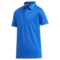Golf Clothing Sales Store -Golf Clothing Sales Store adidas 3 stripes junior golf polo shirt fi8710 1