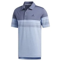 Adidas Ultimate Gradient Block Stripe LC Golf Polo Shirt
