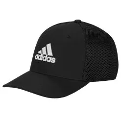 Adidas A-Stretch Badge Of Sport Embossed Tour Cap -Golf Clothing Sales Store adidas a stretch badge of sport embossed golf cap dt2308