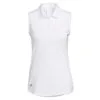 Adidas Ultimate365 Solid Sleeveless Ladies Polo Shirt 1 Adidas Ultimate365 Solid Sleeveless Ladies Polo Shirt -Golf Clothing Sales Store adidas ladies ultimate 365 solid sleeveless polo gl6699