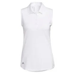 Adidas Ultimate365 Solid Sleeveless Ladies Polo Shirt