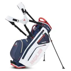 Big Max Aqua Hybrid 3 Golf Stand Bag -Golf Clothing Sales Store big max aqua hybrid 3 golf stand bag navy white red