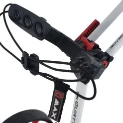 Big Max Blade Quattro Golf Push Trolley -Golf Clothing Sales Store big max blade quattro strap close