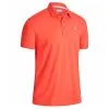 Callaway Solid Ribbed Golf Polo Shirt