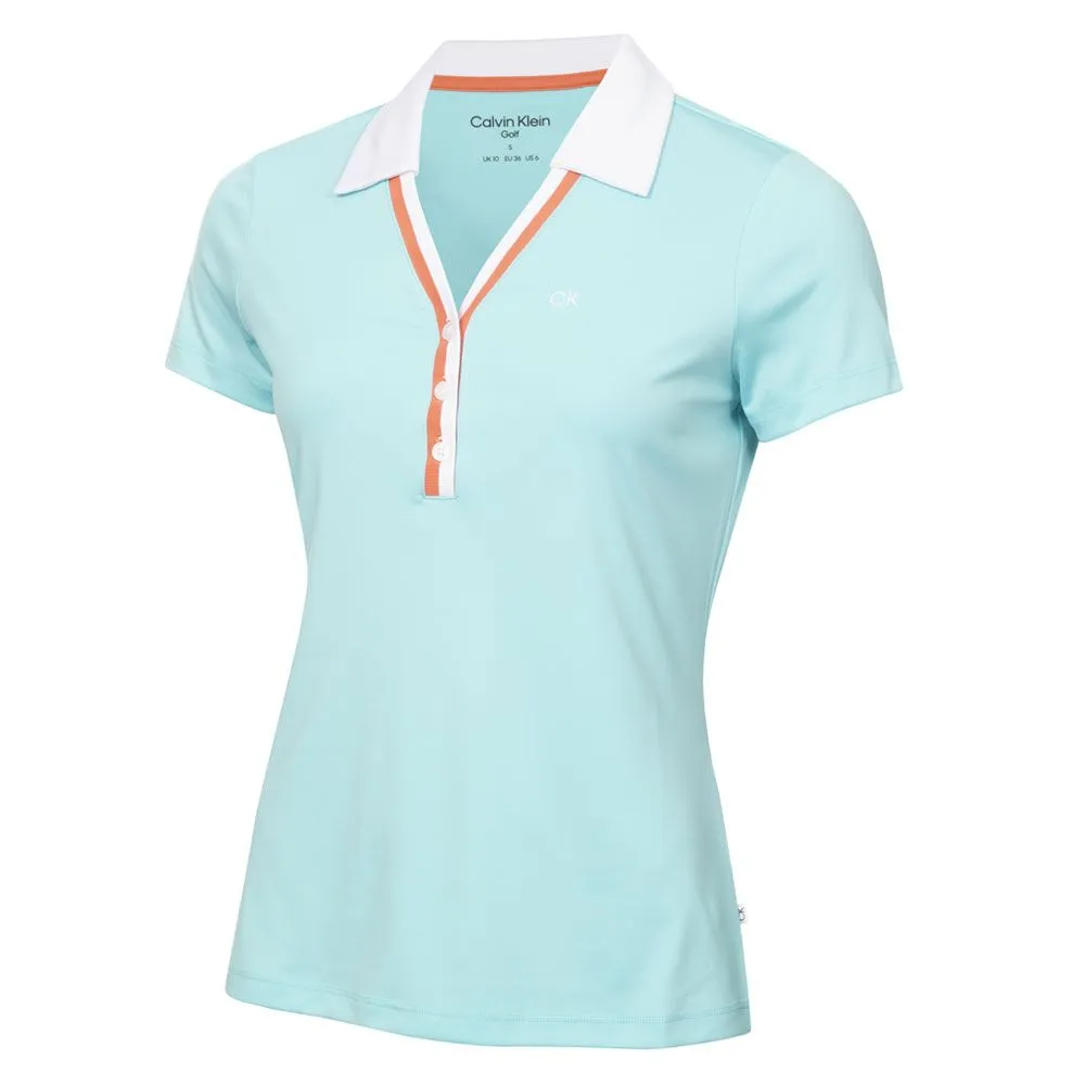 Calvin Klein Charlevoix Ladies Golf Polo Shirt 3 Calvin Klein Charlevoix Ladies Golf Polo Shirt