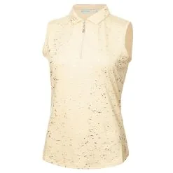 Green Lamb Katrianna Silver Foil Ladies Golf Polo Shirt