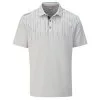Ping Carbon Golf Polo Shirt -Golf Clothing Sales Store carbon s03404 silver front