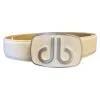 Druh Players Collection Oval Buckle Leather Belt -Golf Clothing Sales Store druh oval leather belt white