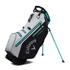 Callaway Fairway 14 Hyper Dry Golf Stand Bag -Golf Clothing Sales Store fairway hd slv blk grn hero