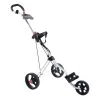 FastFold Force 3-Wheel Golf Trolley -Golf Clothing Sales Store fastfold 2021 force golf trolley silver