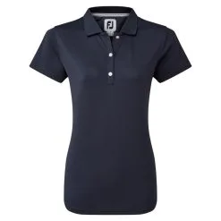 FootJoy Ladies Stretch Pique Solid Golf Polo Shirt -Golf Clothing Sales Store footjoy ladies stretch pique solid golf polo shirt 88494