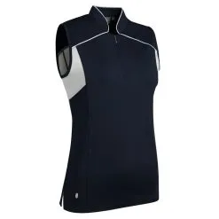 Glenmuir Ladies Priyanka Sleeveless Golf Shirt -Golf Clothing Sales Store glenmuir ladies priyanka sleeveless golf shirt lsp2663pri nwh
