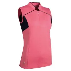 Glenmuir Ladies Priyanka Sleeveless Golf Shirt -Golf Clothing Sales Store glenmuir ladies priyanka sleeveless golf shirt lsp2663pri sbn