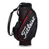 Titleist Jet Black 9.5" Tour Golf Staff Bag -Golf Clothing Sales Store jet black tour bag hero tb9sf9 2 1
