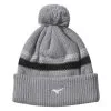 Mizuno Breath Thermo Pom Pom Golf Beanie Hat -Golf Clothing Sales Store mizuno breath thermo pom pom golf beanie hat 52gw1502 05