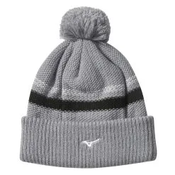 Mizuno Breath Thermo Pom Pom Golf Beanie Hat