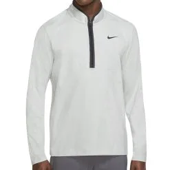 Nike Dri-Fit Victory Heather 1/2 Zip Golf Pullover -Golf Clothing Sales Store nike dri fit victory heather half zip golf pullover dh1261 025 1
