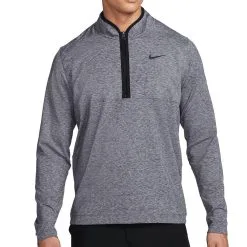 Nike Dri-Fit Victory Heather 1/2 Zip Golf Pullover -Golf Clothing Sales Store nike dri fit victory heather half zip golf pullover dh1261 451