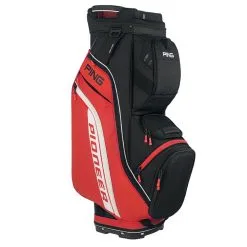 Ping Pioneer 2022 Golf Cart Bag -Golf Clothing Sales Store pioneer red black