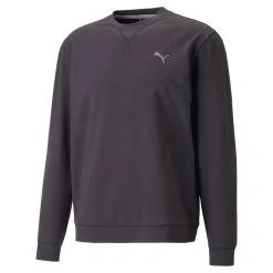 Puma Cloudspun Heather Crewneck Golf Sweater
