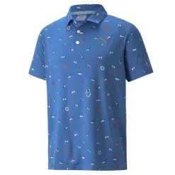 Puma MATTR Sunnies Golf Polo Shirt -Golf Clothing Sales Store puma mattr sunnies golf polo 532980 03