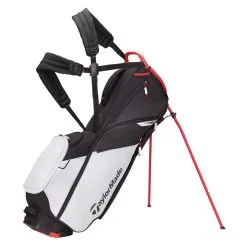 TaylorMade Flextech Lite Golf Stand Bag -Golf Clothing Sales Store taylormade 2021 flextech lite grey cool red