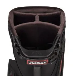 Titleist Jet Black Premium Golf Stadry Stand Bag -Golf Clothing Sales Store titleist jet black premium stadry stand bag black 2022 top