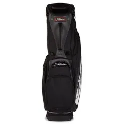 Titleist Tour Series Premium Golf Stand Bag -Golf Clothing Sales Store titleist premium stand bag 2022 black white tb20sxsf 01 front