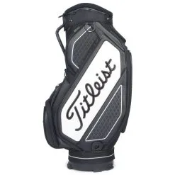 Titleist Tour Series Midsize Golf Staff Cart Bag -Golf Clothing Sales Store titleist tour series midsize cart bag tb20sf4 01 side 2
