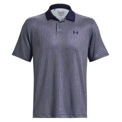 Under Armour Performance 3.0 Printed Golf Polo Shirt