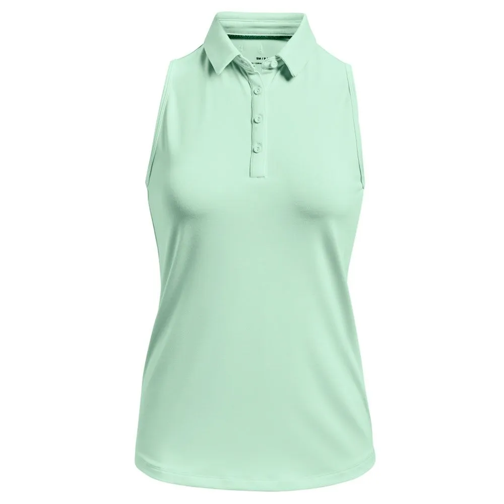 Under Armour Zinger Ladies Sleeveless Golf Polo Shirt 3 Under Armour Zinger Ladies Sleeveless Golf Polo Shirt