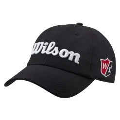 Wilson Staff Pro Tour Golf Cap -Golf Clothing Sales Store wilson staff 2021 pro tour golf cap black 1