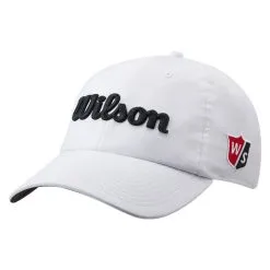 Wilson Staff Pro Tour Golf Cap -Golf Clothing Sales Store wilson staff 2021 pro tour golf cap white